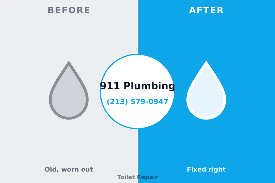 Before and after: plumbing repair Harriston, VA